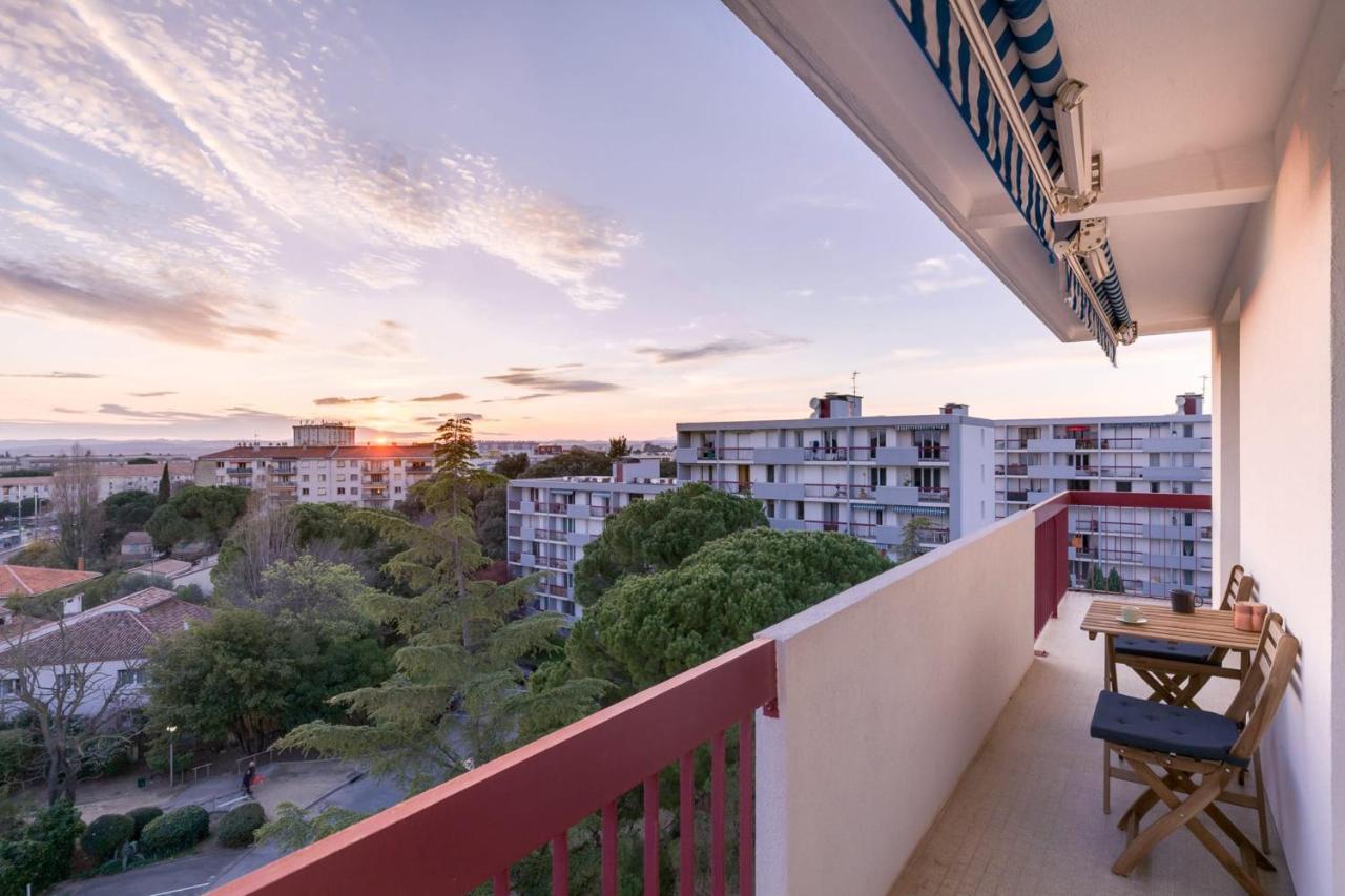 3 Chambres, 200m Du Tram, Places De Parking, Coucher De Soleil Appartement Montpellier