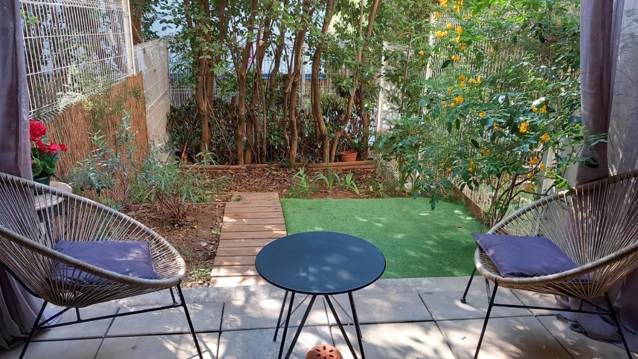 Studio La Boheme Wifi ,fibre, Garage Prive, Jardinet. Rdc. Tram L1 A 400 M Apartment *
