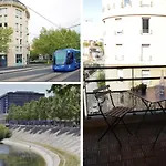 Superbe T3, Spacieux Et Lumineux, 4Eme Etage Avec Ascenseur, Parking Et Terrasse