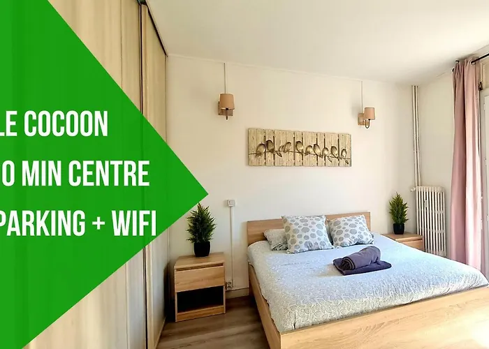 Le Cosy - Appartement 1 Chambre - 4Pers - Wifi - Parking Bail Mobilite