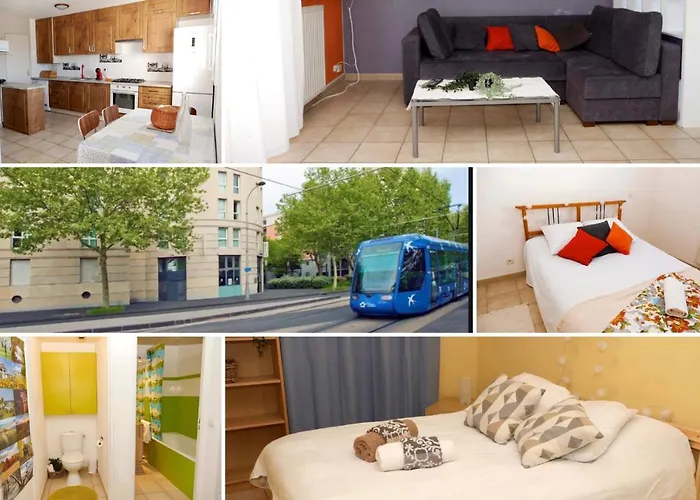 Spacieux T3 Lumineux, Port Marianne, Parking Prive, Wifi