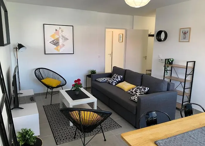 Appart T3 Standing - Clim - Terrasse - 2 Parkings