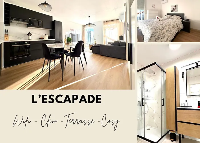 Escapade - Climatise, Terrasse, Wifi Top Prosconciergerie