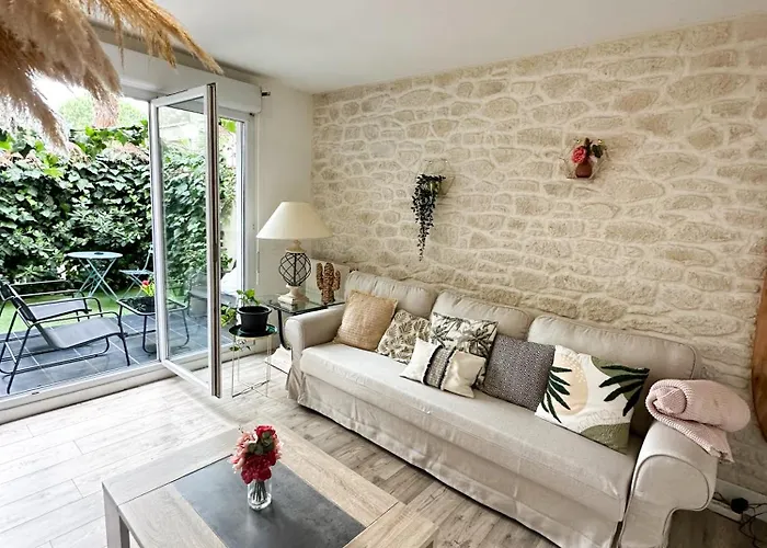Havre De Paix, Jardin, Place Parking Proche Plage