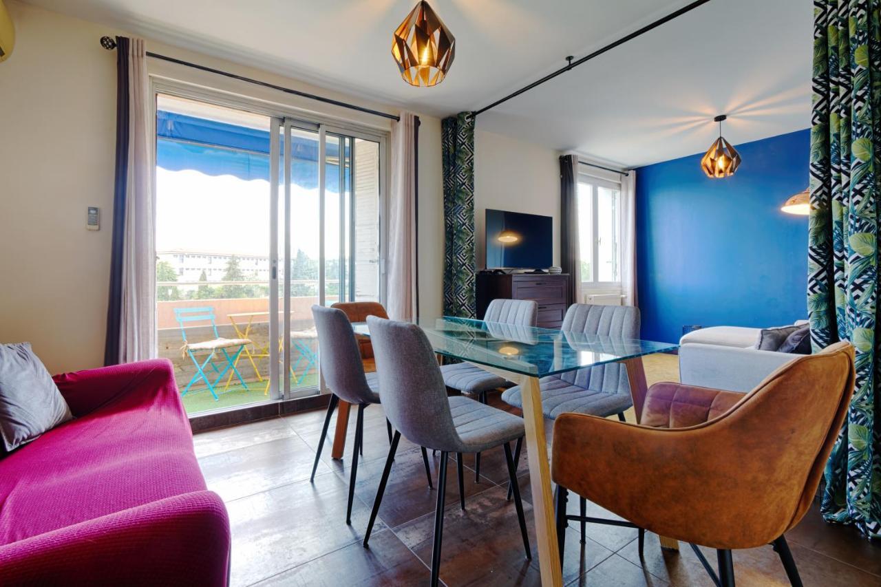 Apartamento 006 - Le Corum 2 Chambres, Parking, Wifi, Clim, Centre