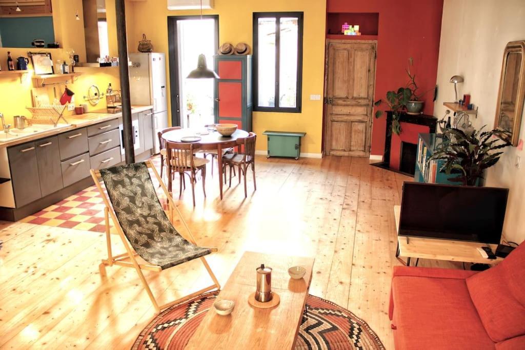 Appartement Artistic Loft, Downtown Montpellier, Wifi *