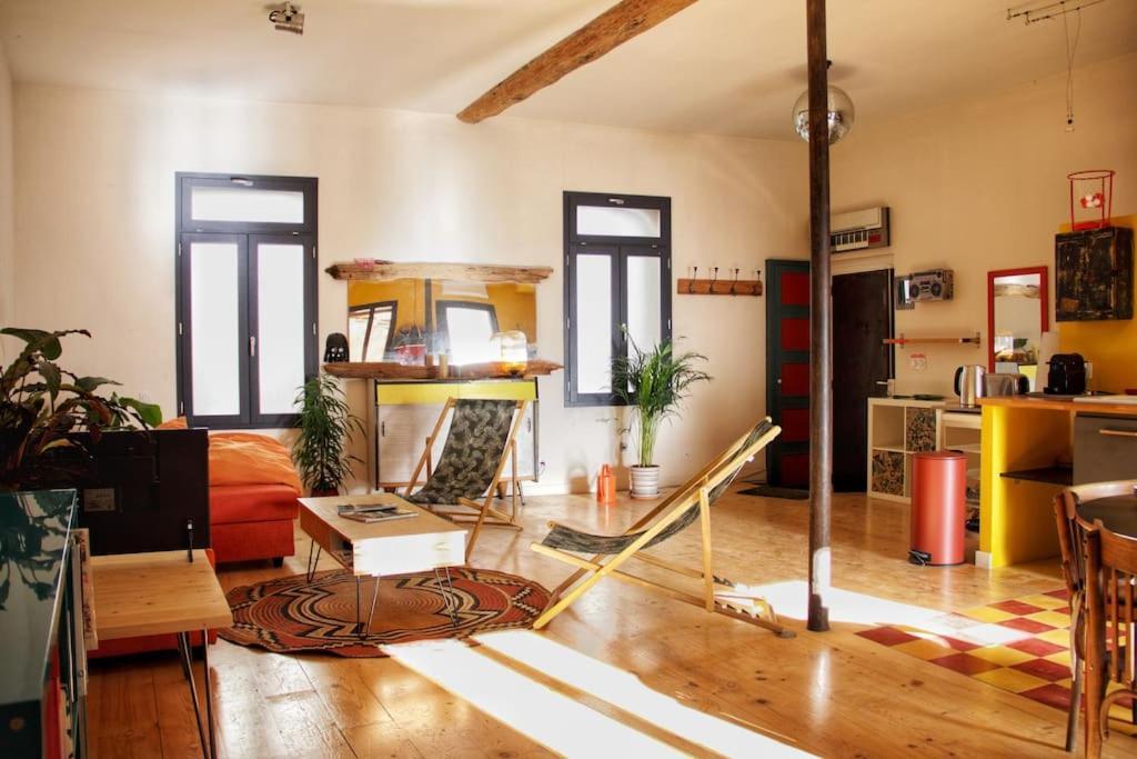 Artistic Loft, Downtown Montpellier, Wifi Appartement *