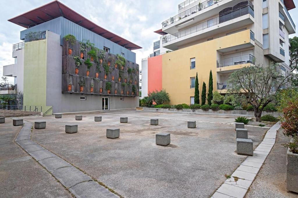 Appartement L'odyssee, Appt 4 Pers, Parking Prive, Wifi Montpellier