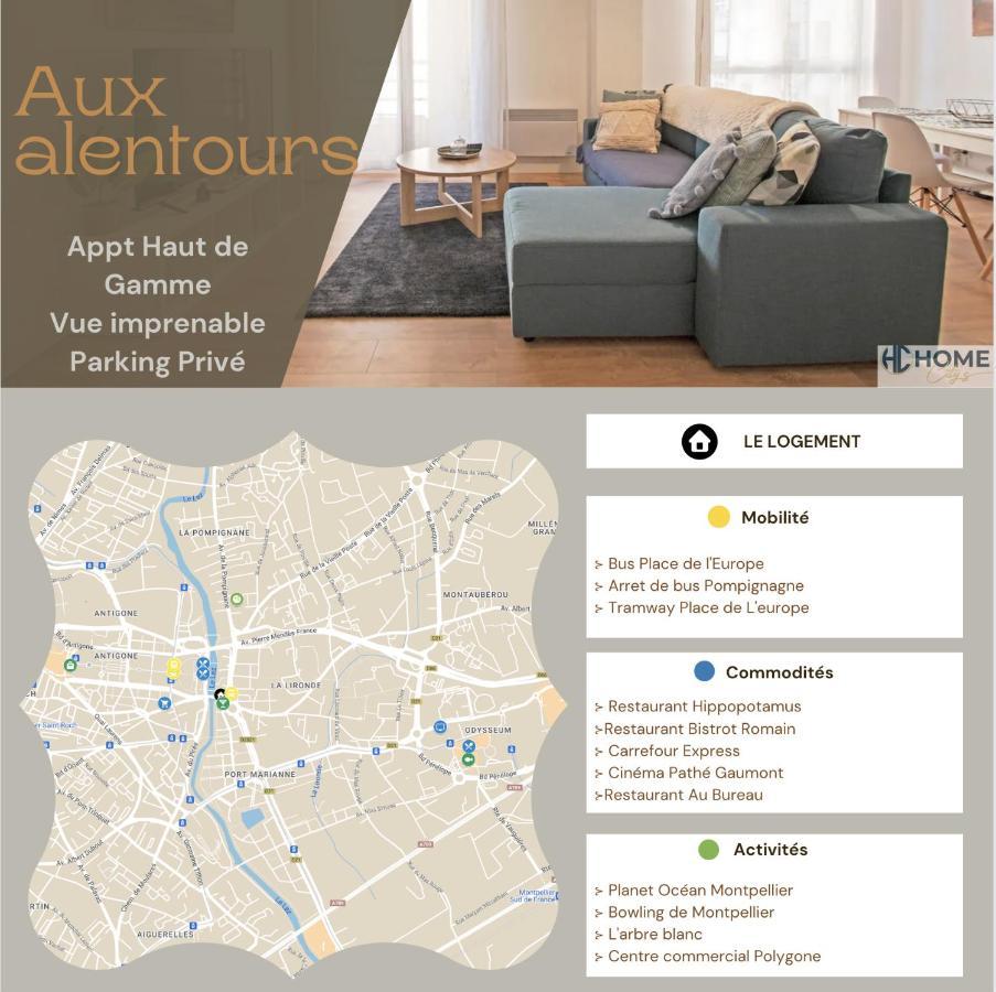 Cosy , Vue Imprenable, Parking Prive Apartment
