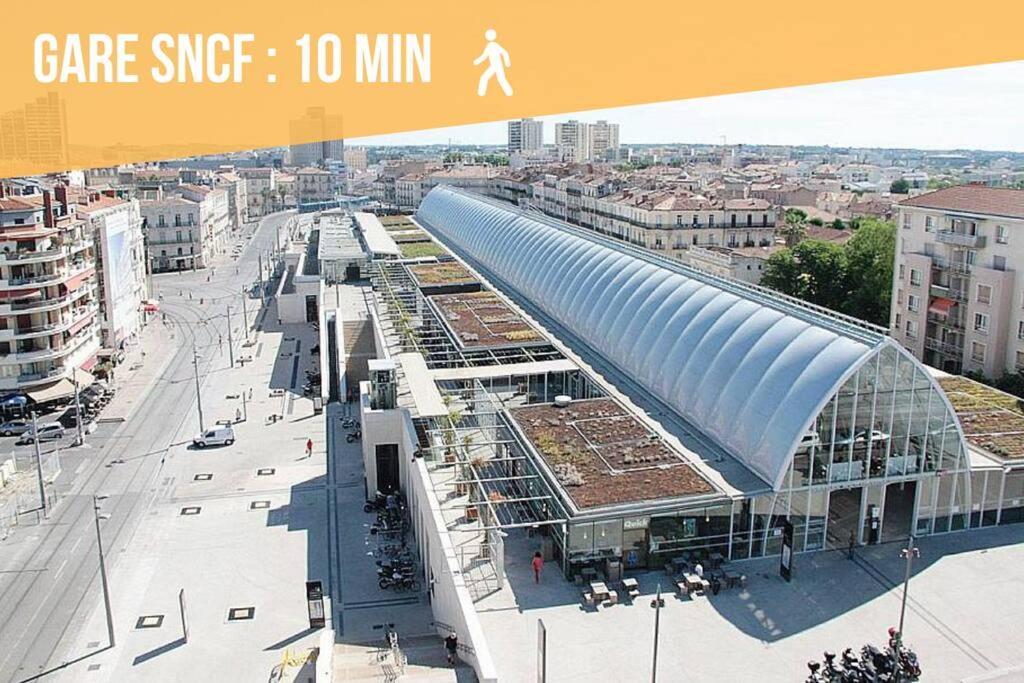 L'ecucentre Avec Parking Inclu - 600m De La Place De La Comedie - Climatisation