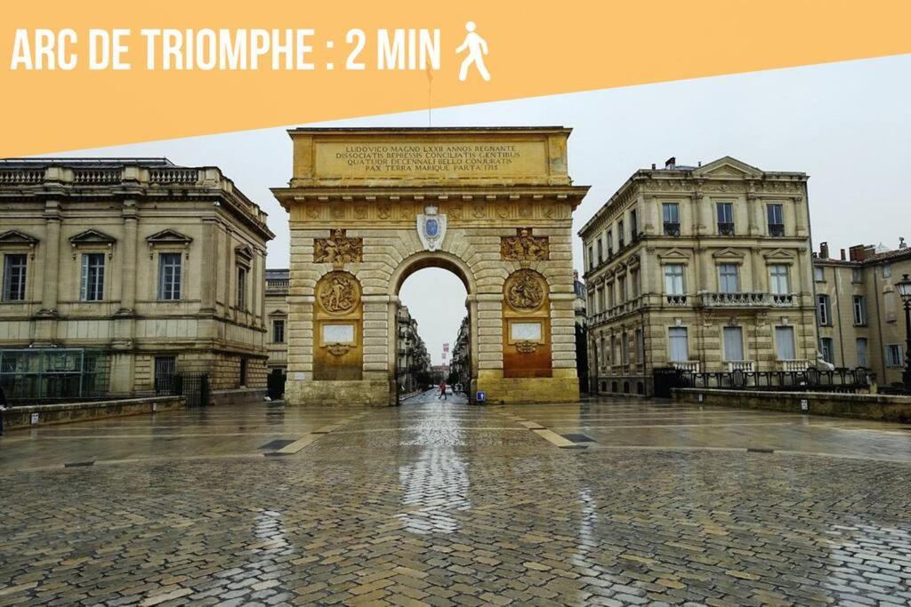 Appartement L'ecucentre Avec Parking Inclu - 600m De La Place De La Comedie - Climatisation