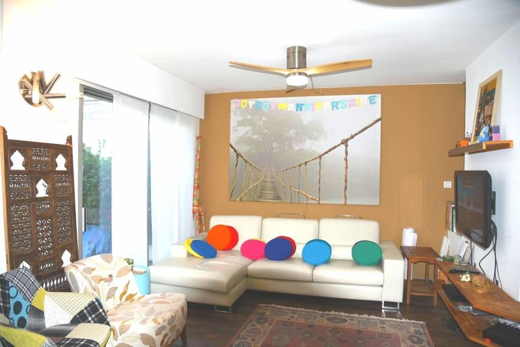 Joli T3 2 Jardin Terrasse Parking Wifi Clim Centre Apartamento *