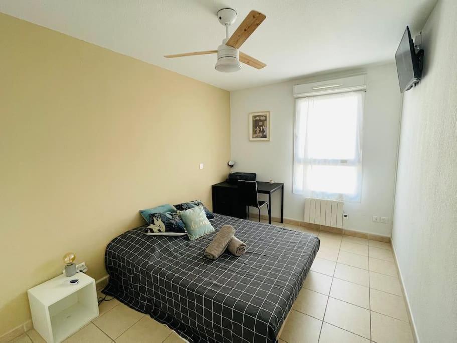 Le Cosy Montpellierain T3 Avec Parking Apartamento *