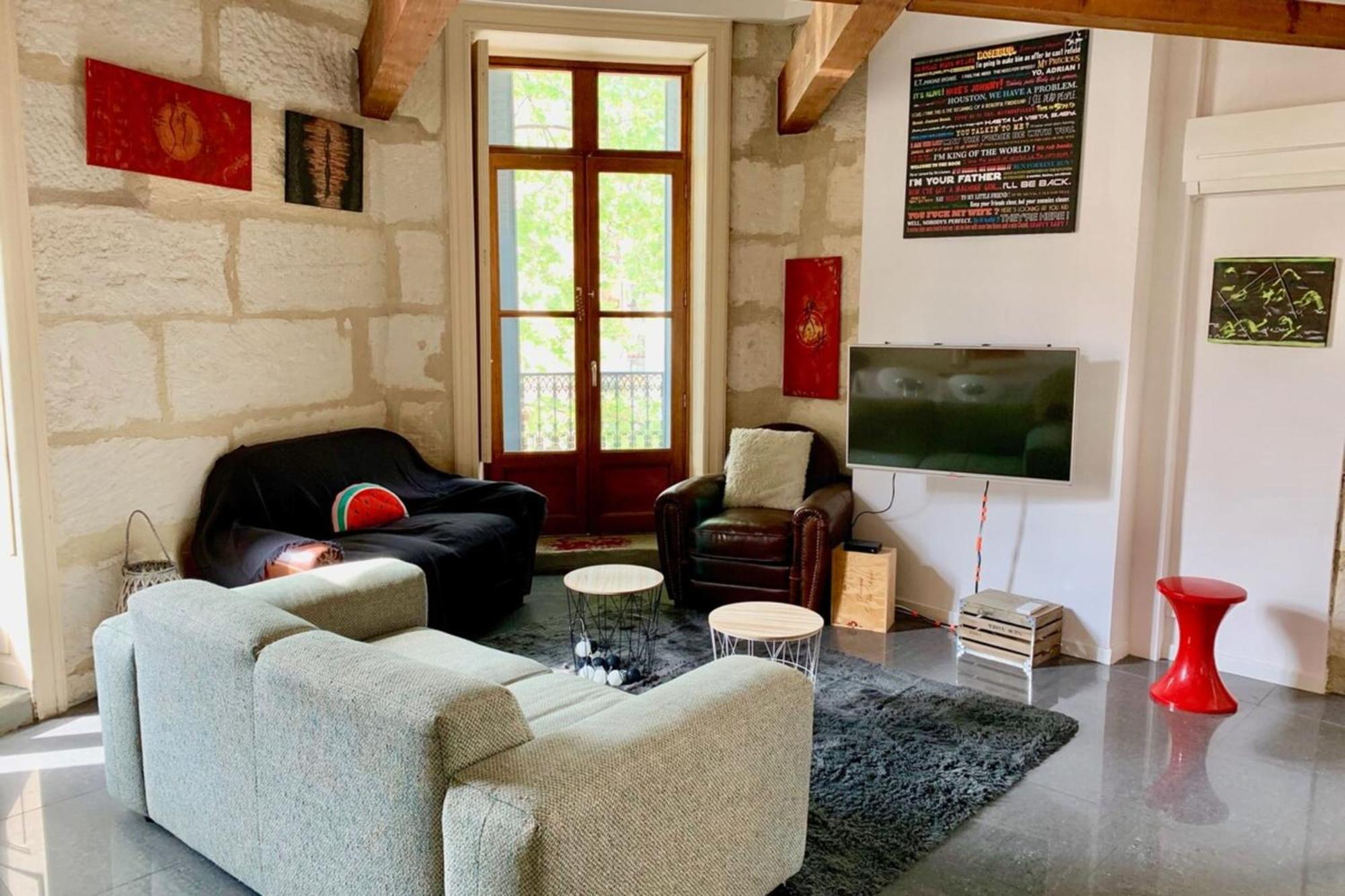 Appartement Groomi Le Duplex- Climatisé, 3 Chb Centre De Montpellier!
