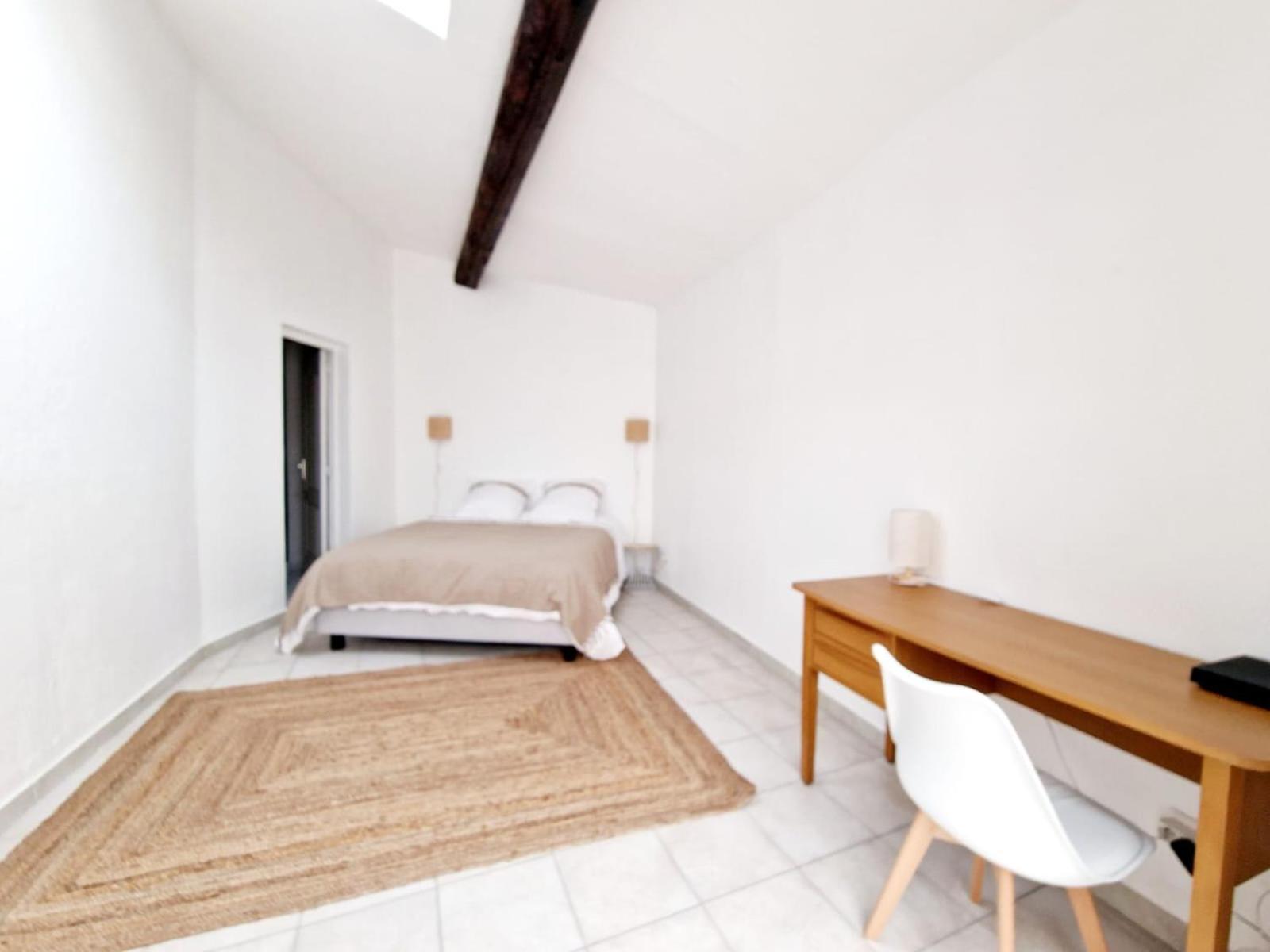 Nouveau - Maison Cozy 150m2 - 3 - Grand Salon - Clim - Wifi Fibre - Netflix - 5' Du Centre Et Gare - Cour Interieure - 15' Des Plages *