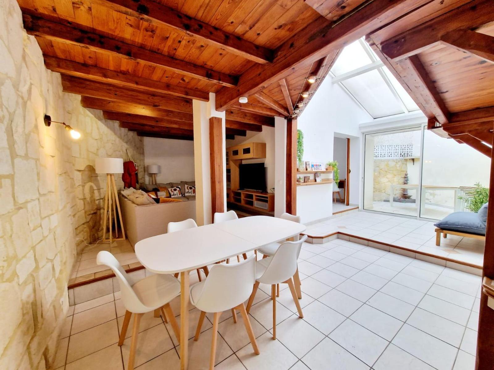 Villa Nouveau - Maison Cozy 150m2 - 3 - Grand Salon - Clim - Wifi Fibre - Netflix - 5' Du Centre Et Gare - Cour Interieure - 15' Des Plages Montpellier
