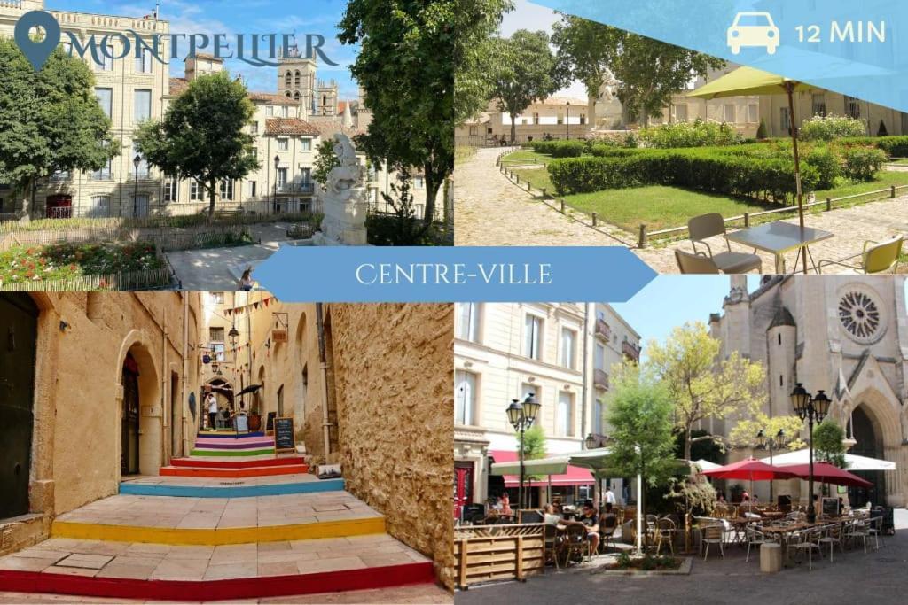 028- Chu Hopital, 2chambres, Parking, Tram * Montpellier