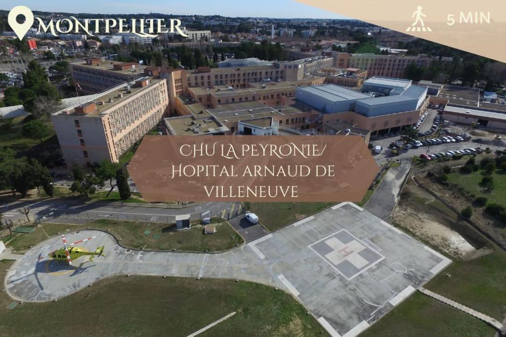 028- Chu Hopital, 2chambres, Parking, Tram * Montpellier