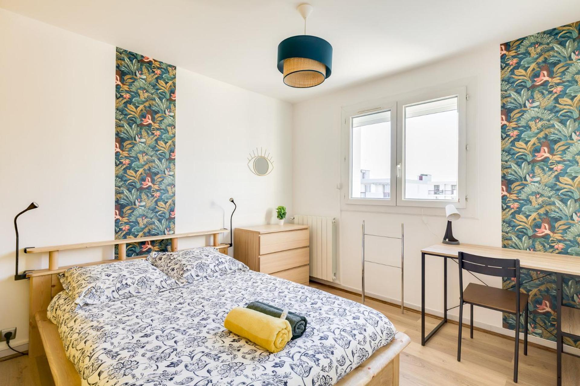 T4 82m2 - Ideal Location Moyenne Duree, 3 Chambres, Parking, Coucher De Soleil Apartment