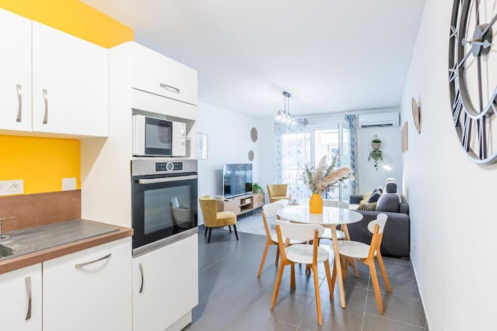 Apartment Le Barcelone, Beau T2, Clim, Terrasse,centre *