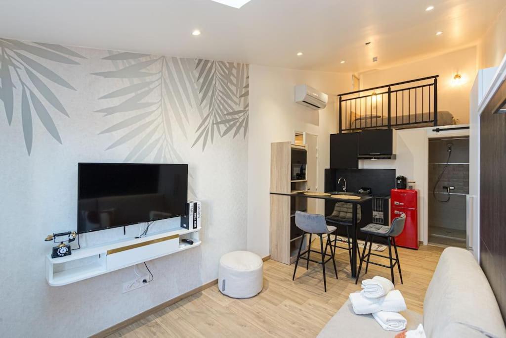 T1 Mezzanine Neuf Clim N•5 - Centre Apartamento *