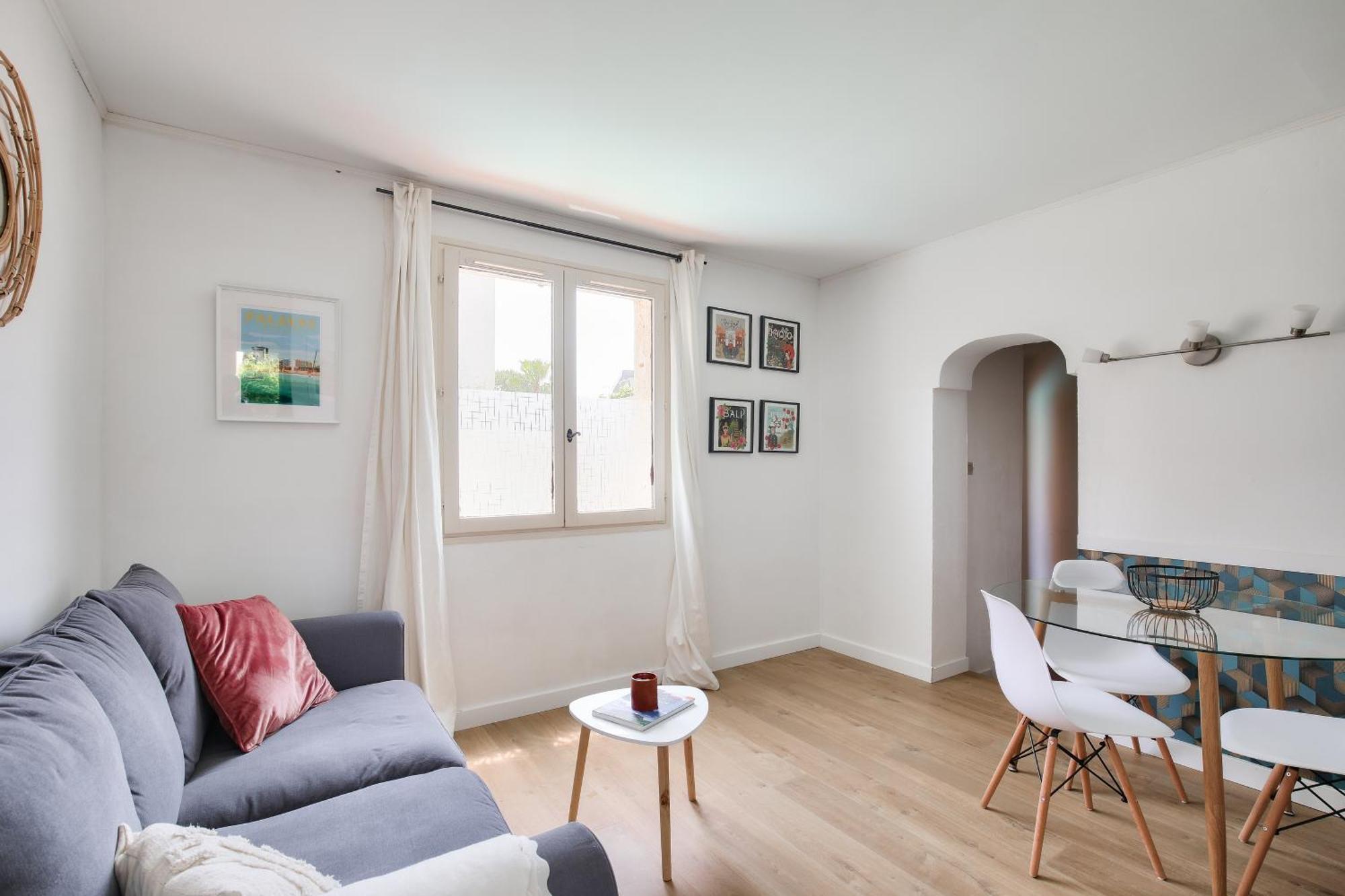 Appartement Lumineux Avec Jardin Dans Bastide