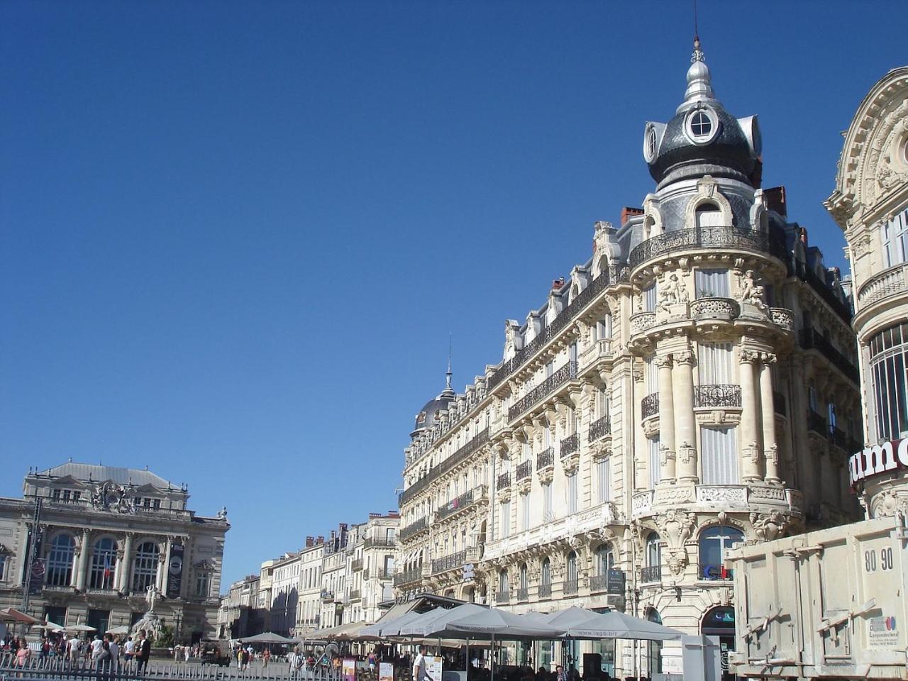 Appartement Douillet Et Coquet Climatise - Parking Prive Gratuit - Centre Montpellier