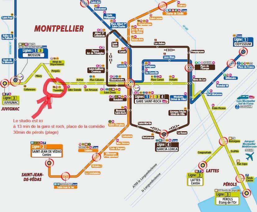 Apartment 50m Tram Parking Gratuit 13min Gare *