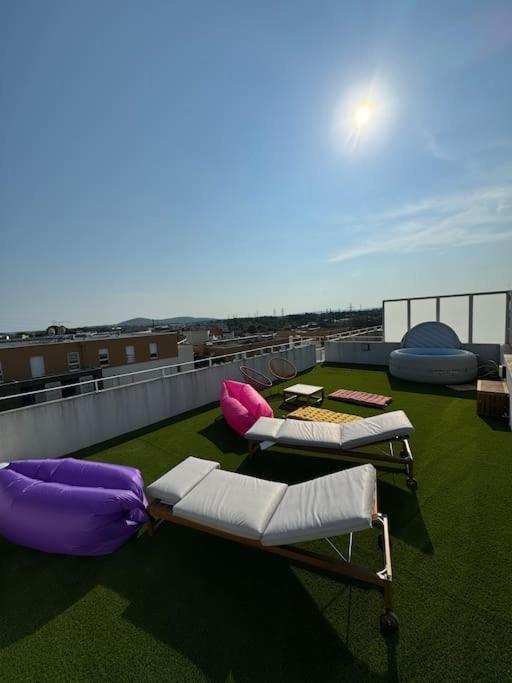 Appartement Luxueux 5 Pc, Jacuzzi, Rooftop, Terrasse, Clim