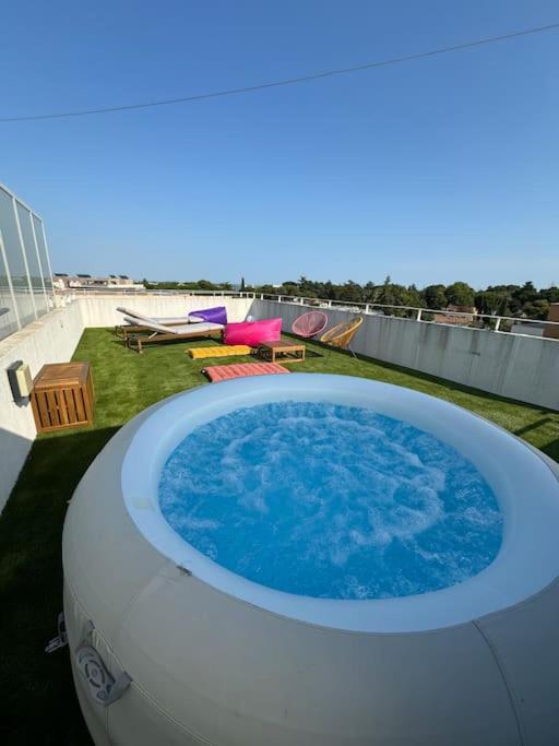 Luxueux 5 Pc, Jacuzzi, Rooftop, Terrasse, Clim Appartement Montpellier