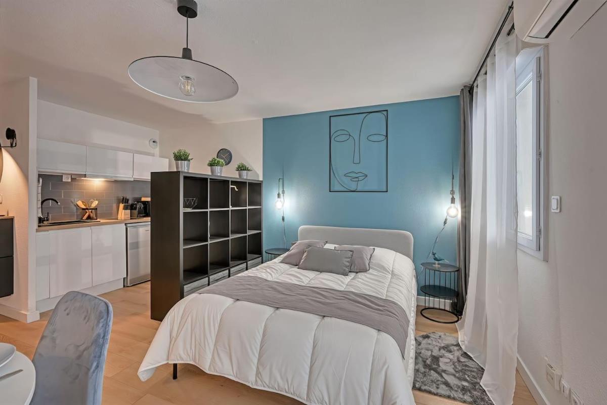 063 - Didion, Centre Gare St Roch, Clim, Balcon,4pers Appartement