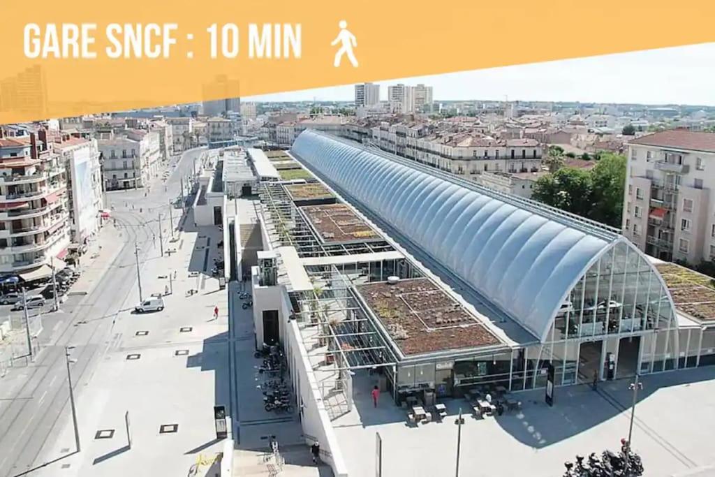 La Eximia Avec Patio - Parking Souterrain Inclus - Centre Historique Montpellier