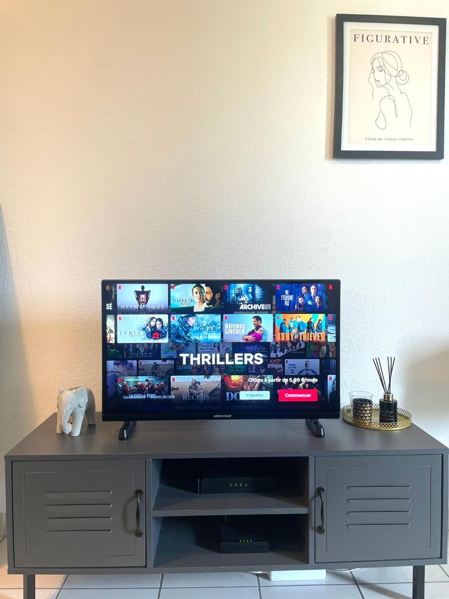 Appartement Adorable Studio - Netflix - Parking - Tramway - Proche Hopitaux