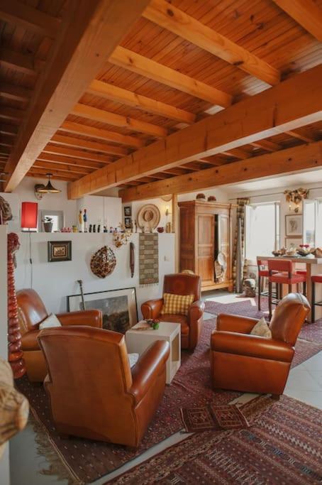 Le Nid Exotique - Vue Sur Les Toits Du Centre-ville Apartamento