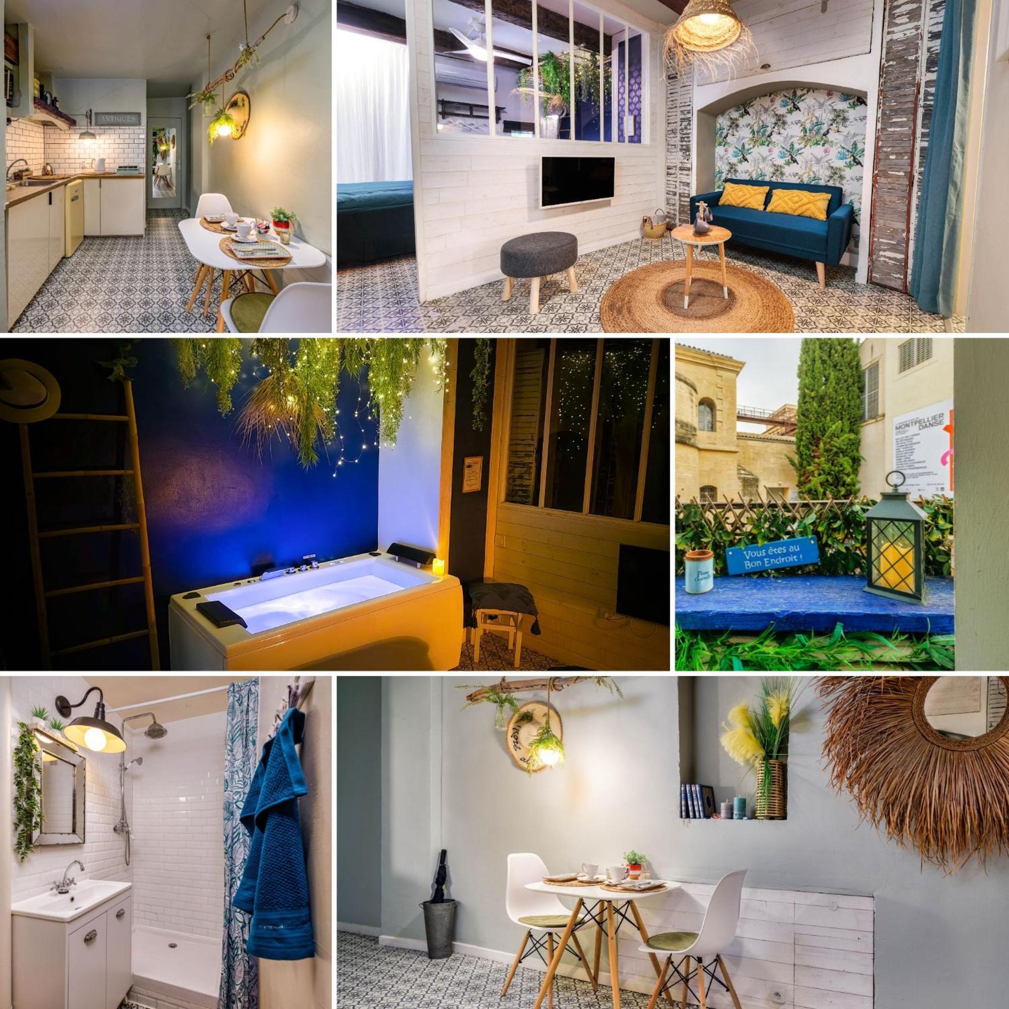 Youmi - Calme Avec Jacuzzi Et Clim A 5min De La Comedie, Tram A 200m Montpellier