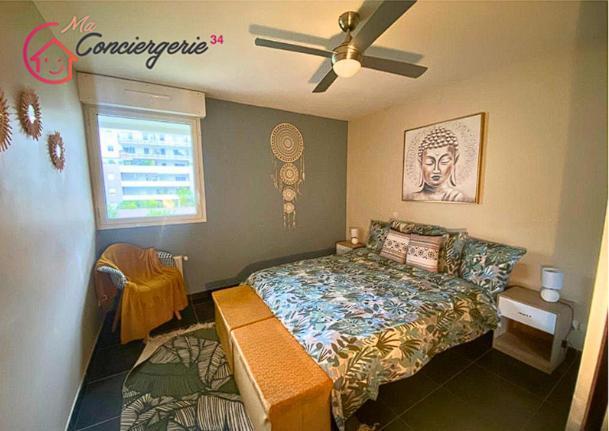 Spacieux T3 Standing Parking Prive Centre Apartment Montpellier