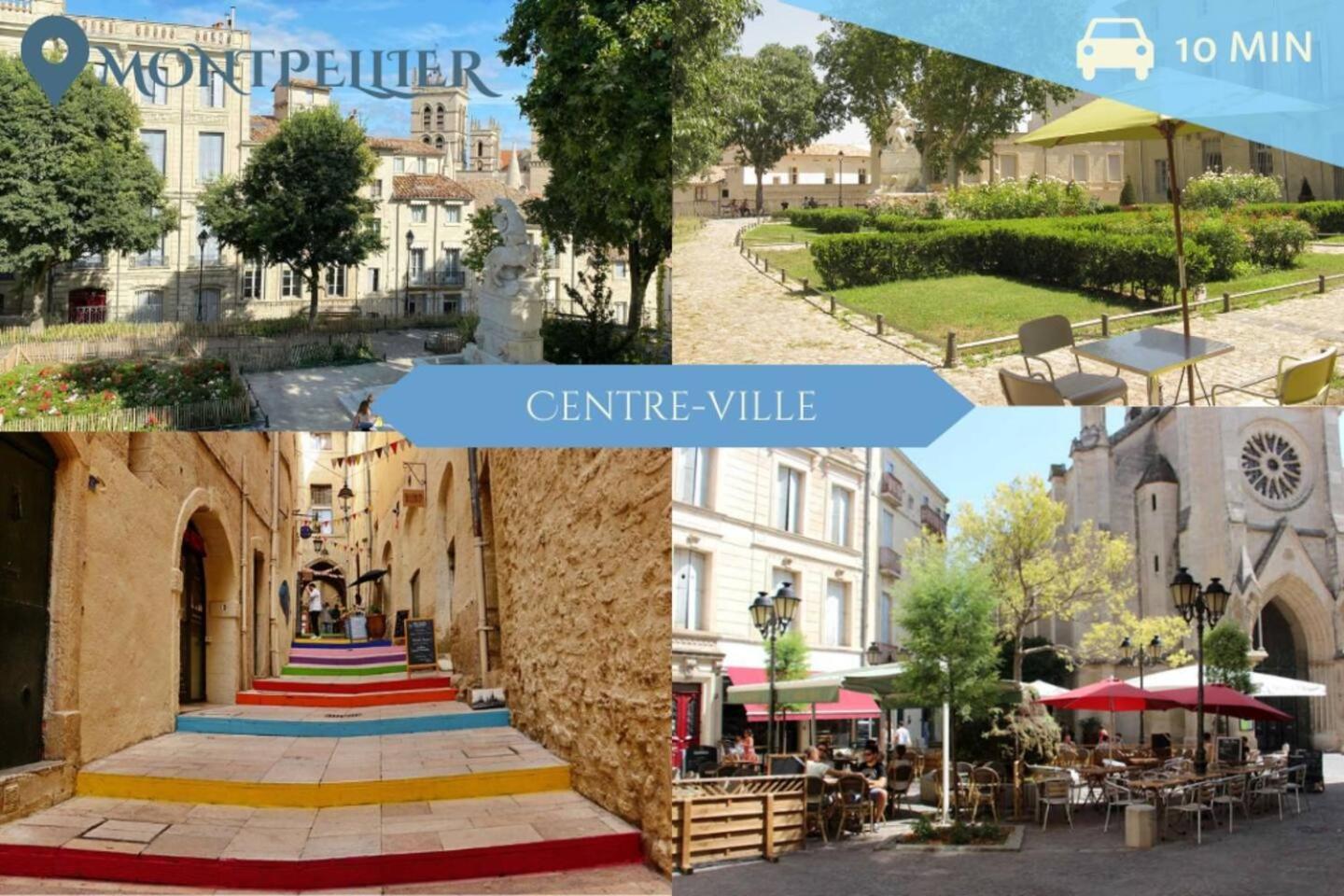 Manon, 2 Ch, Parking, Tram Croix D'argent Au Pied, Sleep-in-montpellier