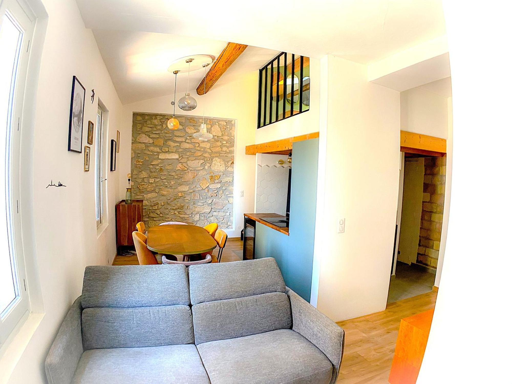 Appartement Nouveau L'authentique Duplex Proche Gare Montpellier