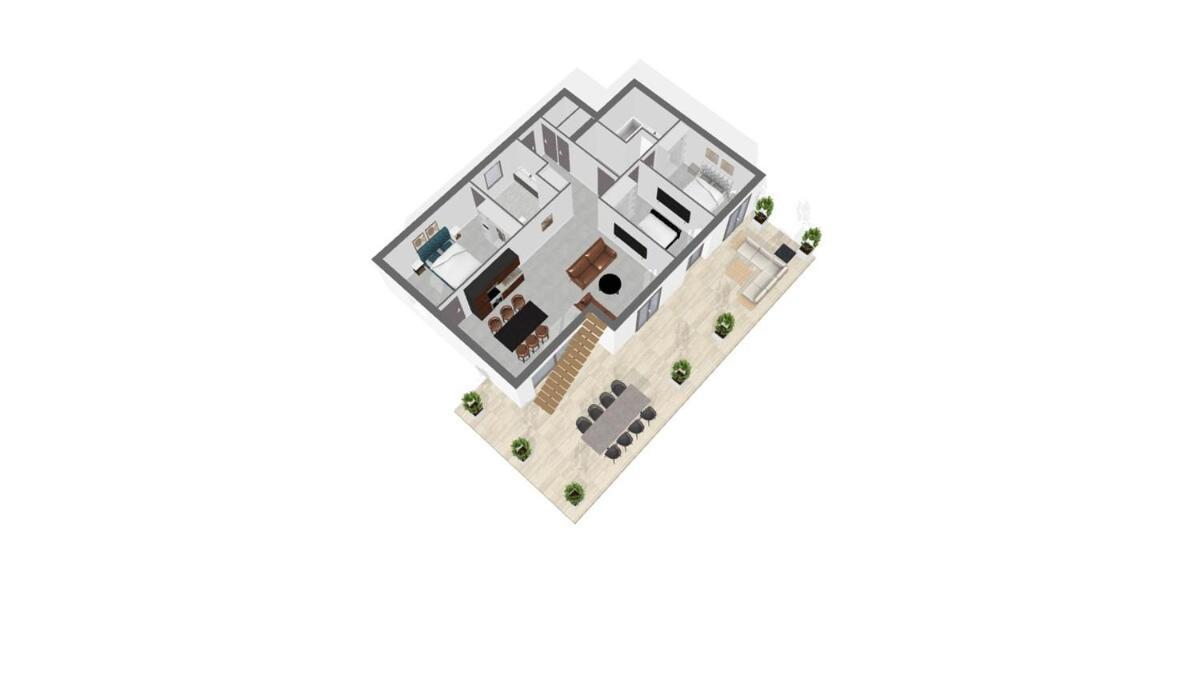 Cs Skyline Rooftop De Nage Appartement Montpellier
