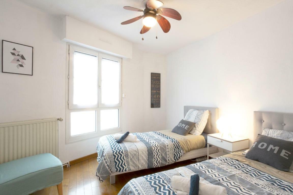 Privé 80m Carré, 2 Chambres, 1 Place De Parking * Montpellier